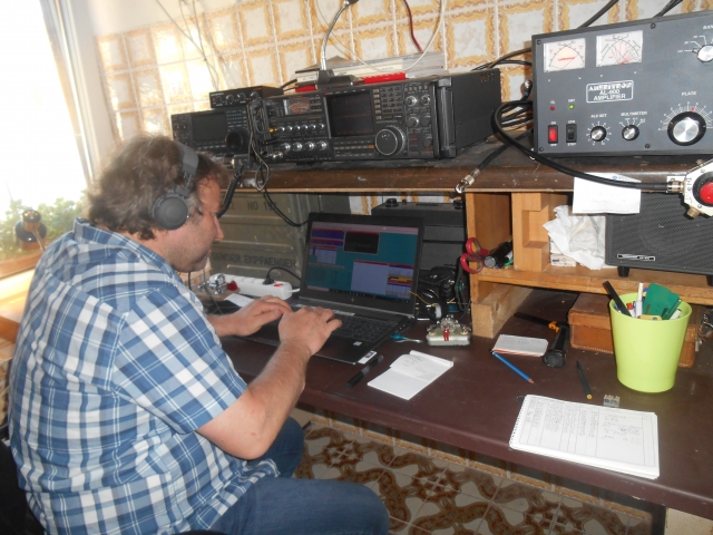 OE0HQ Willy OE3WYC  160m CW