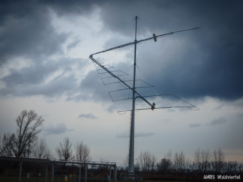 Drehbare logarithmisch-periodische Antenne