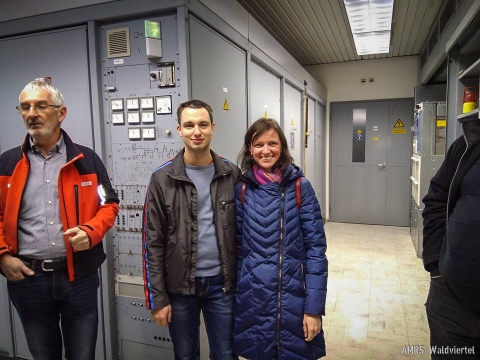 Ing Spitzbart, OE3WMA Martin mit XYL Beata