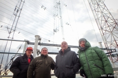 Besichtigung Antennenanlage