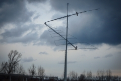 Drehbare logarithmisch-periodische Antenne