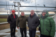 OE3TCA Walter, OE3EMC Martin, OE3KNU Karl und OE3YSC Marion