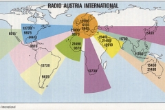 Zielgebiete der Aussendungen
